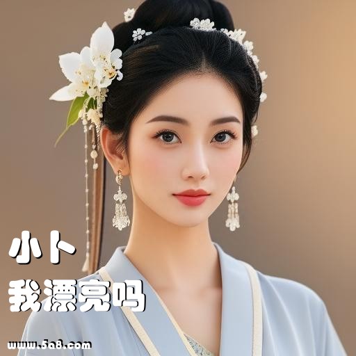 我漂亮吗小卜搞笑图片