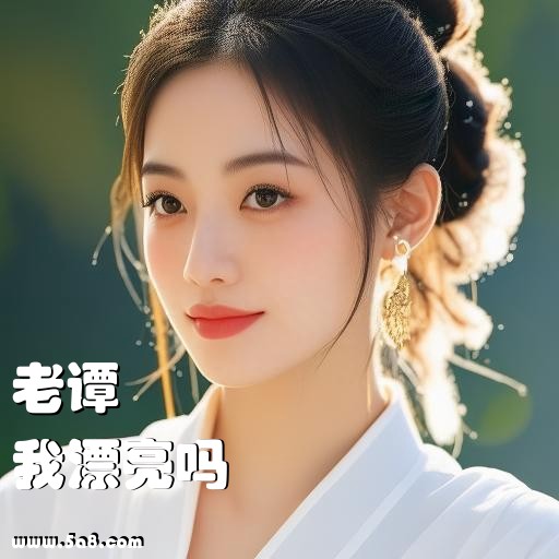 我漂亮吗老谭搞笑图片