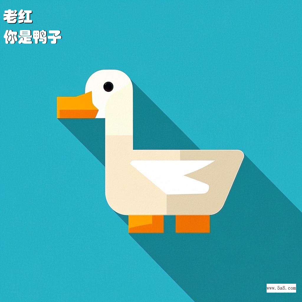 你是鸭子老红搞笑图片