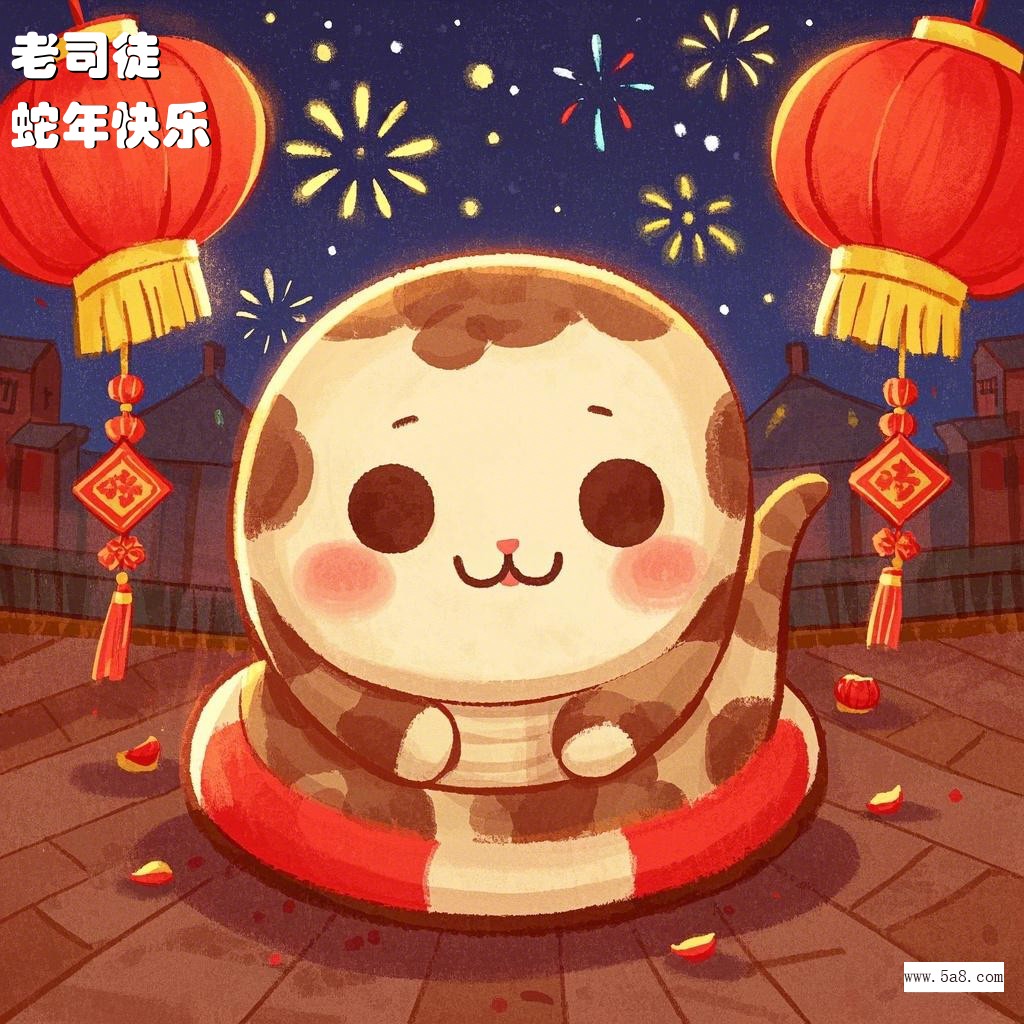 蛇年快乐老司徒搞笑图片