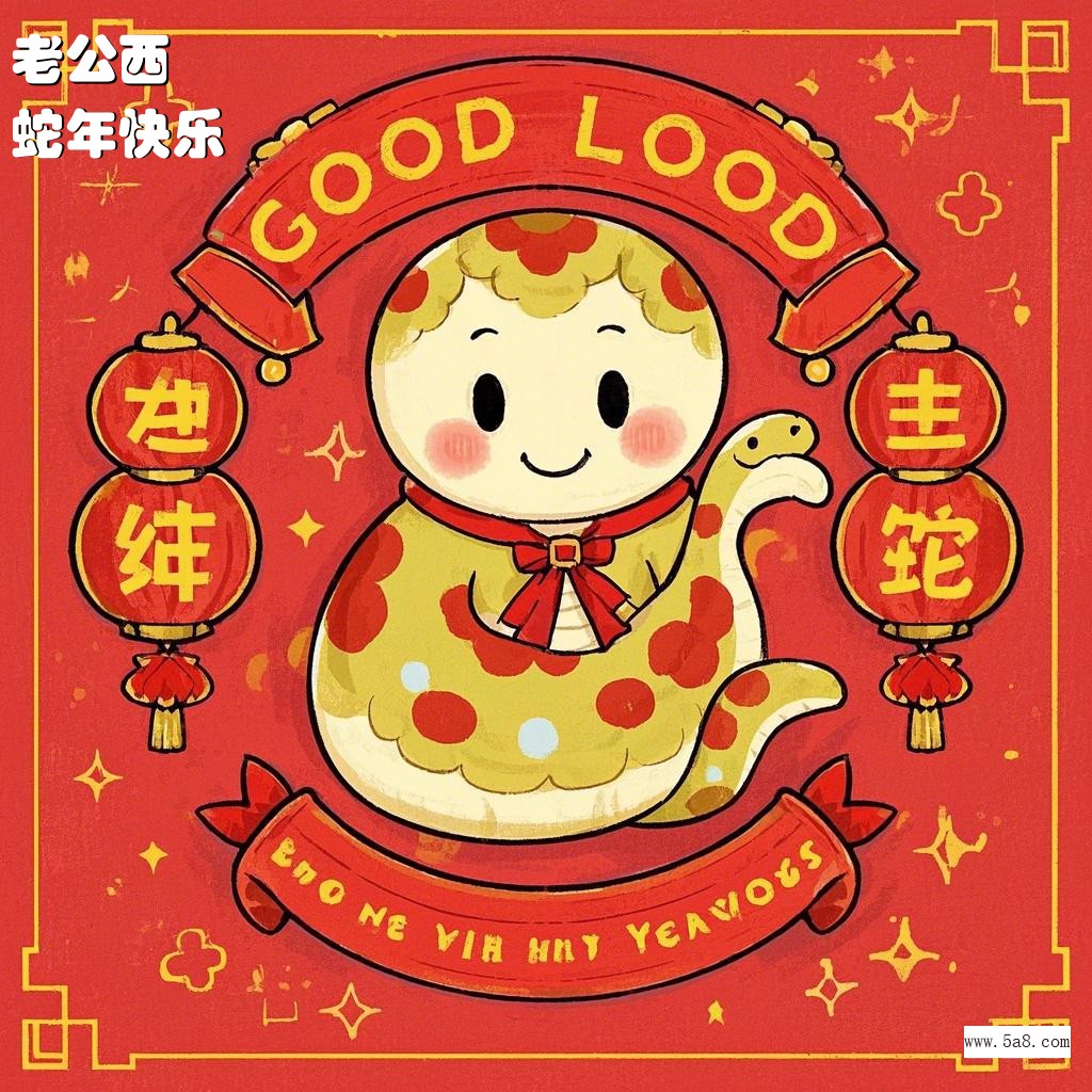 蛇年快乐老公西搞笑图片