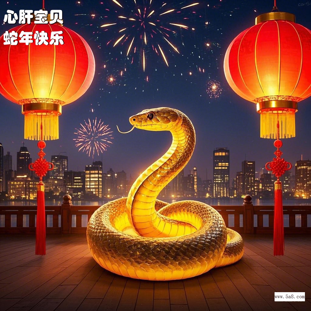 蛇年快乐心肝宝贝搞笑图片