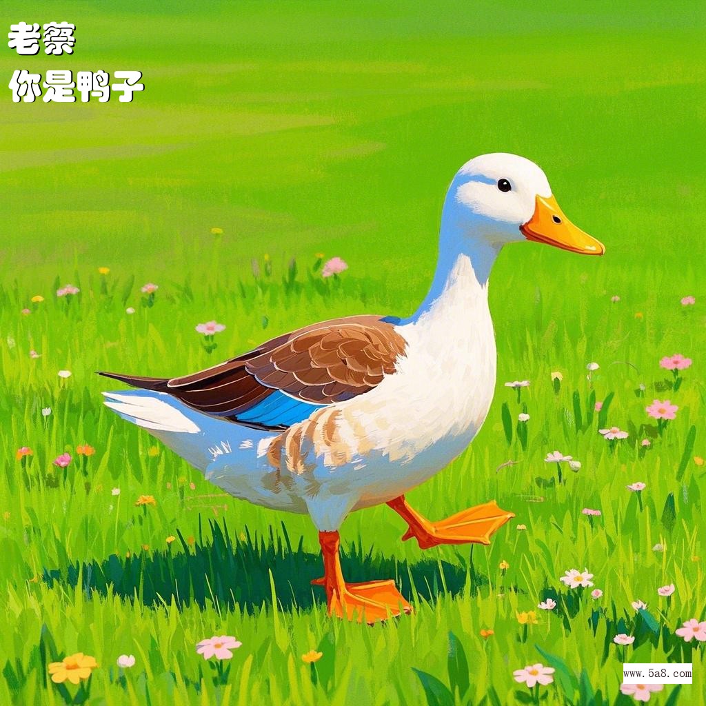 你是鸭子老蔡搞笑图片