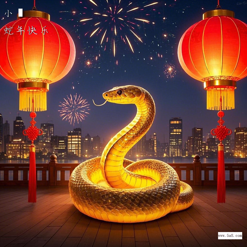 蛇年快乐小欎搞笑图片