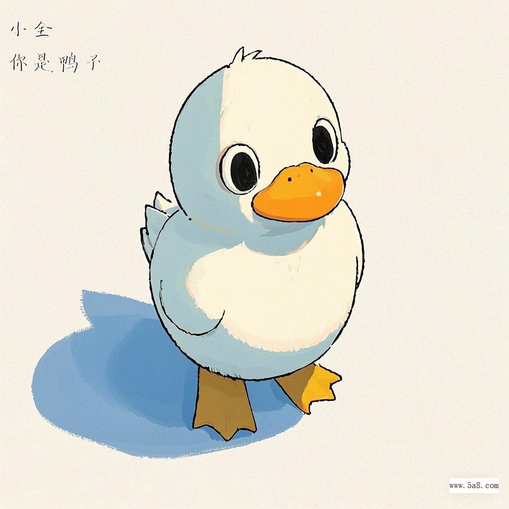 你是鸭子小全搞笑图片