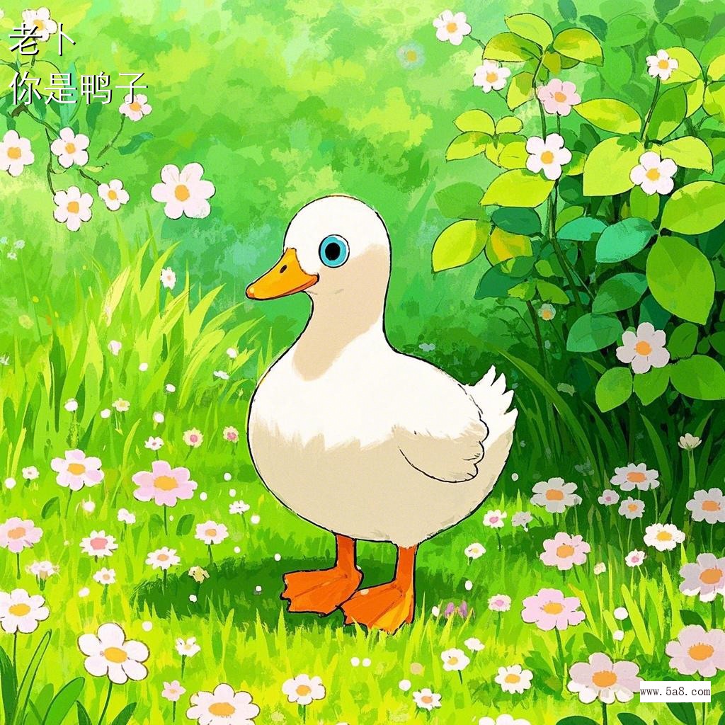 你是鸭子老卜搞笑图片
