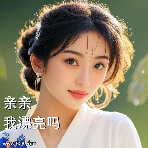 我漂亮吗亲亲搞笑图片