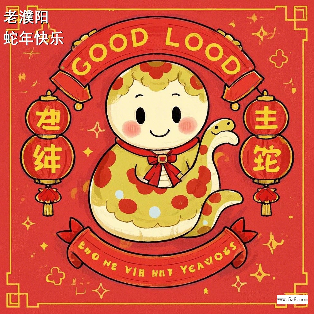 蛇年快乐老濮阳搞笑图片