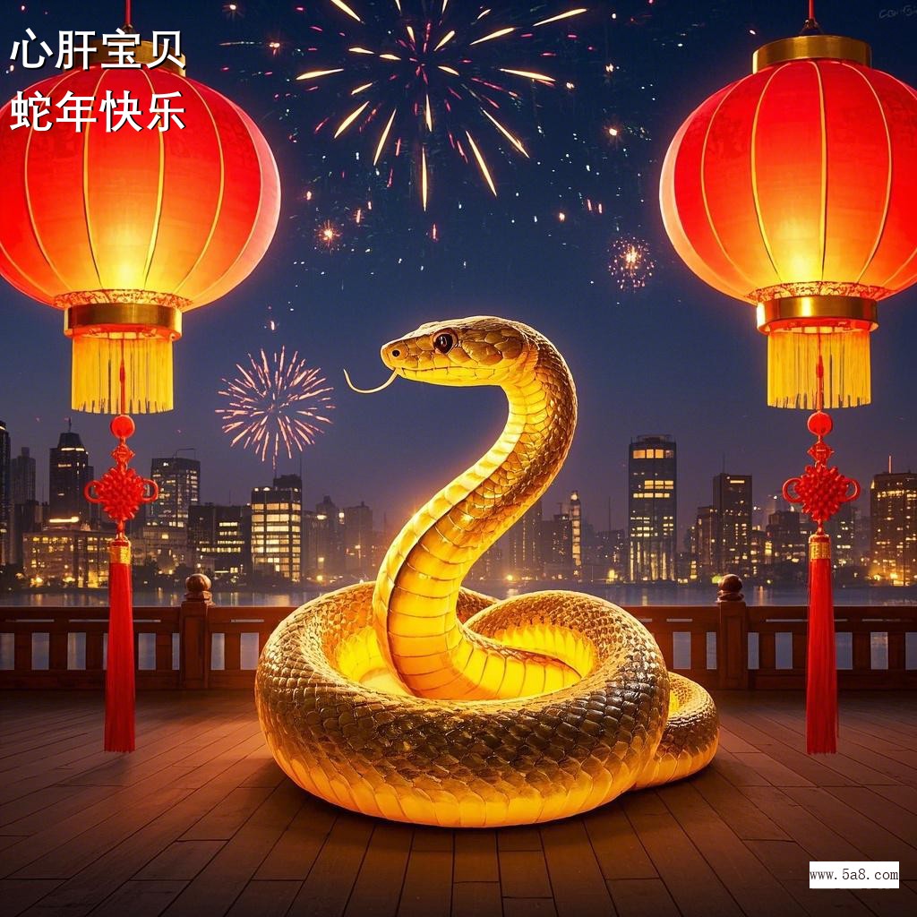 蛇年快乐心肝宝贝搞笑图片